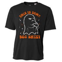 This Is Some Boo Sheet Funny Ghost Halloween Costume Retro Cooling Performance Crew T-Shirt