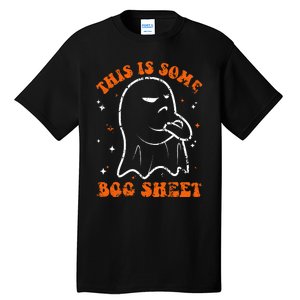 This Is Some Boo Sheet Funny Ghost Halloween Costume Retro Tall T-Shirt