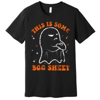 This Is Some Boo Sheet Funny Ghost Halloween Costume Retro Premium T-Shirt