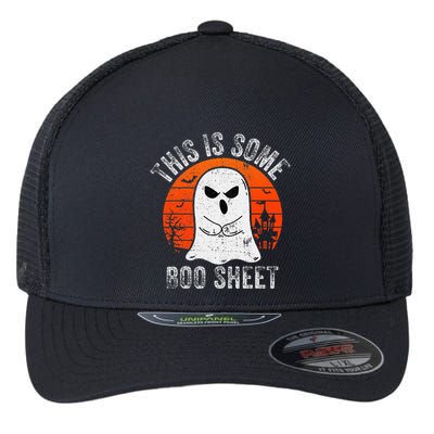 This Is Some Boo Sheet Ghost Halloween Costume Flexfit Unipanel Trucker Cap
