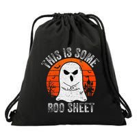 This Is Some Boo Sheet Ghost Halloween Costume Drawstring Bag