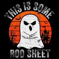 This Is Some Boo Sheet Ghost Halloween Costume Drawstring Bag