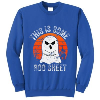 This Is Some Boo Sheet Ghost Halloween Costume Sweatshirt