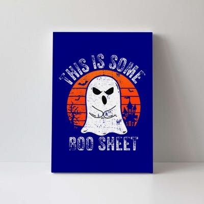 This Is Some Boo Sheet Ghost Halloween Costume Canvas