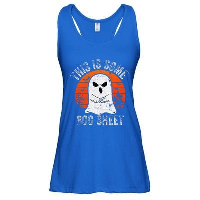 This Is Some Boo Sheet Ghost Halloween Costume Ladies Essential Flowy Tank