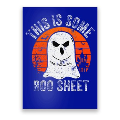 This Is Some Boo Sheet Ghost Halloween Costume Poster