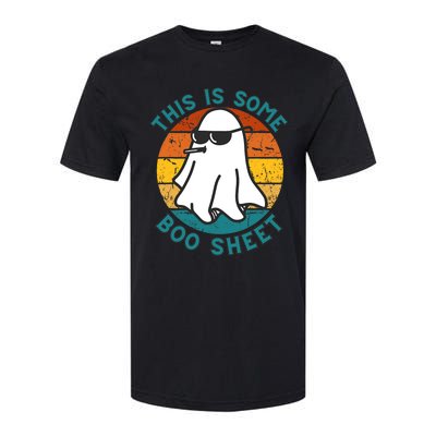 This Is Some Boo Sheet Ghost Halloween Costume Vintage Softstyle CVC T-Shirt