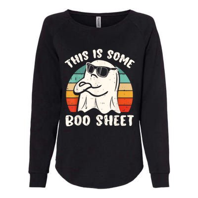 This Is Some Boo Sheet Cool Ghost Funny Halloween Costume Womens California Wash Sweatshirt