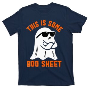 This Is Some Boo Sheet Cool Ghost Funny Halloween Costume T-Shirt