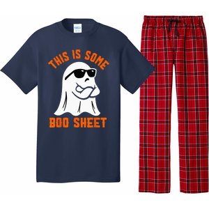 This Is Some Boo Sheet Cool Ghost Funny Halloween Costume Pajama Set