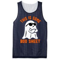 This Is Some Boo Sheet Cool Ghost Funny Halloween Costume Mesh Reversible Basketball Jersey Tank