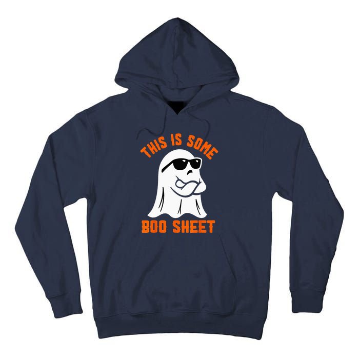 This Is Some Boo Sheet Cool Ghost Funny Halloween Costume Tall Hoodie