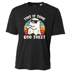 This Is Some Boo Sheet Funny Halloween Ghost Cooling Performance Crew T-Shirt