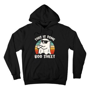 This Is Some Boo Sheet Funny Halloween Ghost Hoodie