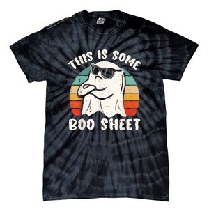 This Is Some Boo Sheet Funny Halloween Ghost Tie-Dye T-Shirt