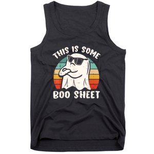 This Is Some Boo Sheet Funny Halloween Ghost Tank Top