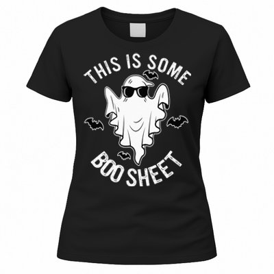 This Is Some Boo Sheet Ghost Halloween Costume Women's T-Shirt