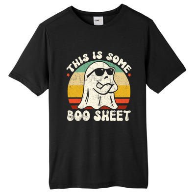 This Is Some Boo Sheet Cool Ghost Funny Halloween Costume Vintagee Design Tall Fusion ChromaSoft Performance T-Shirt