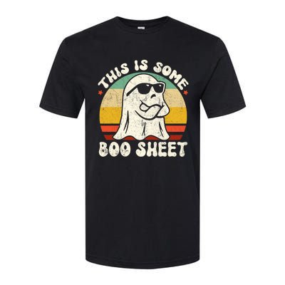 This Is Some Boo Sheet Cool Ghost Funny Halloween Costume Vintagee Design Softstyle® CVC T-Shirt