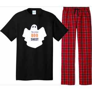 This Is Some Boo Sheet Halloween Ghost Funny Pajama Set