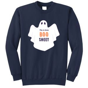 This Is Some Boo Sheet Halloween Ghost Funny Sweatshirt