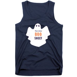 This Is Some Boo Sheet Halloween Ghost Funny Tank Top