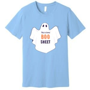 This Is Some Boo Sheet Halloween Ghost Funny Premium T-Shirt