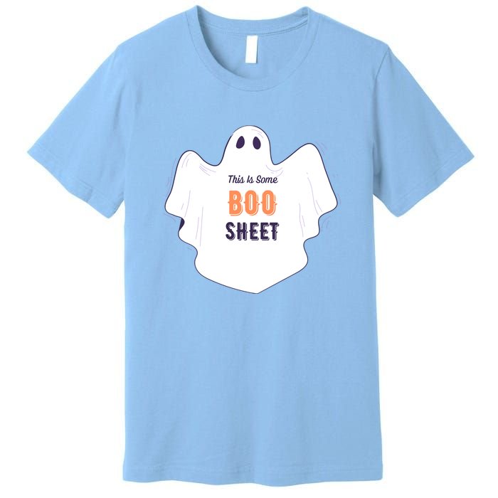 This Is Some Boo Sheet Halloween Ghost Funny Premium T-Shirt