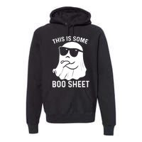 This Is Some Boo Sheet Ghost Halloween Costume Funny Ghost Premium Hoodie