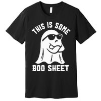 This Is Some Boo Sheet Cute Ghost Halloween Cool Ghost Some Spooky Premium T-Shirt