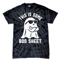 This Is Some Boo Sheet Cute Ghost Halloween Cool Ghost Some Spooky Tie-Dye T-Shirt