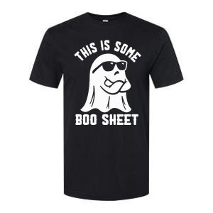 This Is Some Boo Sheet Cute Ghost Halloween Cool Ghost Some Spooky Softstyle CVC T-Shirt