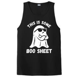 This Is Some Boo Sheet Halloween Ghost Funny Gifts PosiCharge Competitor Tank