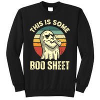 This Is Some Boo Sheet Halloween Funny Vintage Ghost Design Sweatshirt