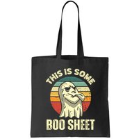 This Is Some Boo Sheet Halloween Funny Vintage Ghost Design Bag