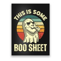 This Is Some Boo Sheet Halloween Funny Vintage Ghost Design Poster