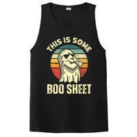 This Is Some Boo Sheet Halloween Funny Vintage Ghost Design PosiCharge Competitor Tank