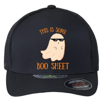 This Is Some Boo Sheet Flexfit Unipanel Trucker Cap