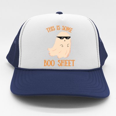 This Is Some Boo Sheet Trucker Hat