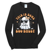 This Is Some Boo Sheet Cute Ghost Halloween Tall Long Sleeve T-Shirt