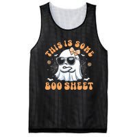 This Is Some Boo Sheet Cute Ghost Halloween Mesh Reversible Basketball Jersey Tank