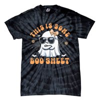 This Is Some Boo Sheet Cute Ghost Halloween Tie-Dye T-Shirt