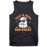 This Is Some Boo Sheet Cute Ghost Halloween Tank Top