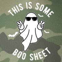 This Is Some Boo Sheet Ghost Funny Halloween Legacy Tie Dye Trucker Hat