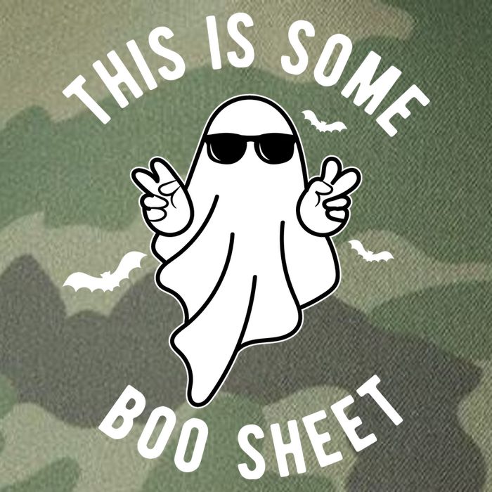 This Is Some Boo Sheet Ghost Funny Halloween Legacy Tie Dye Trucker Hat