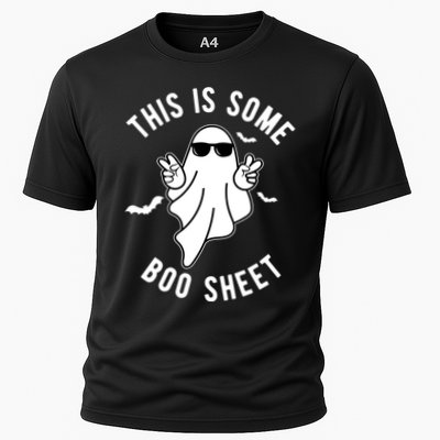 This Is Some Boo Sheet Ghost Funny Halloween Performance Shirt