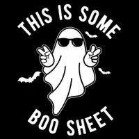 This Is Some Boo Sheet Ghost Funny Halloween Drawstring Bag