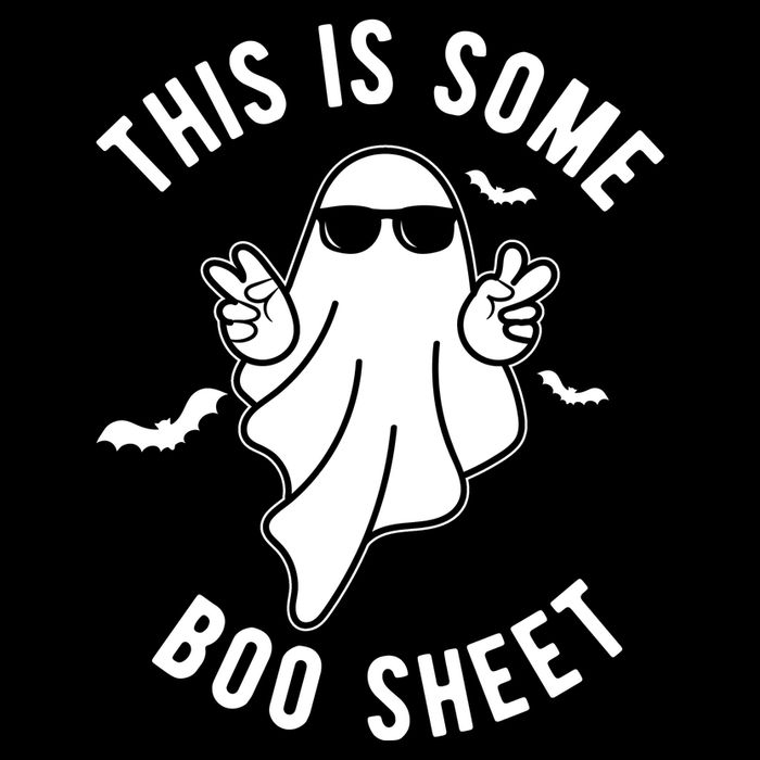 This Is Some Boo Sheet Ghost Funny Halloween Drawstring Bag