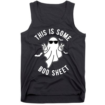 This Is Some Boo Sheet Ghost Funny Halloween Tank Top