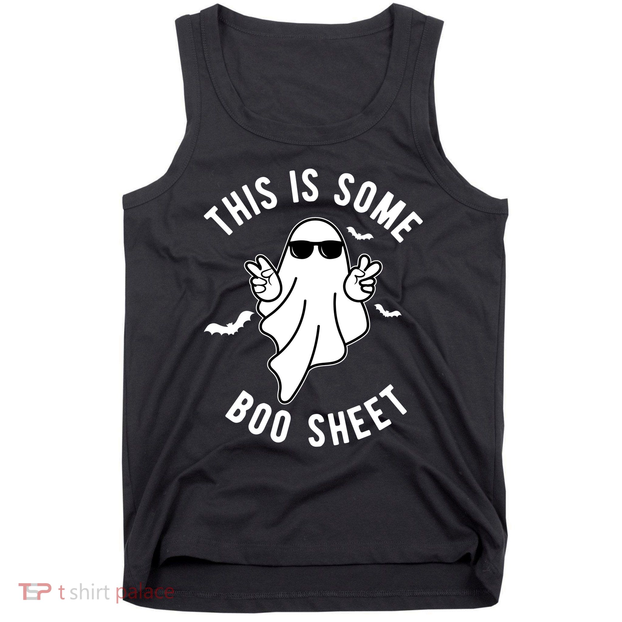 This Is Some Boo Sheet Ghost Funny Halloween Tank Top